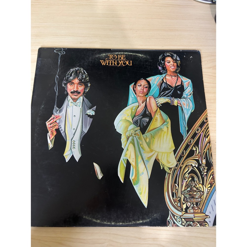 Tony Orlando & Dawn To Be With You Vinyl LP‎ 1976 Quadradisc Elektra EQ-1049